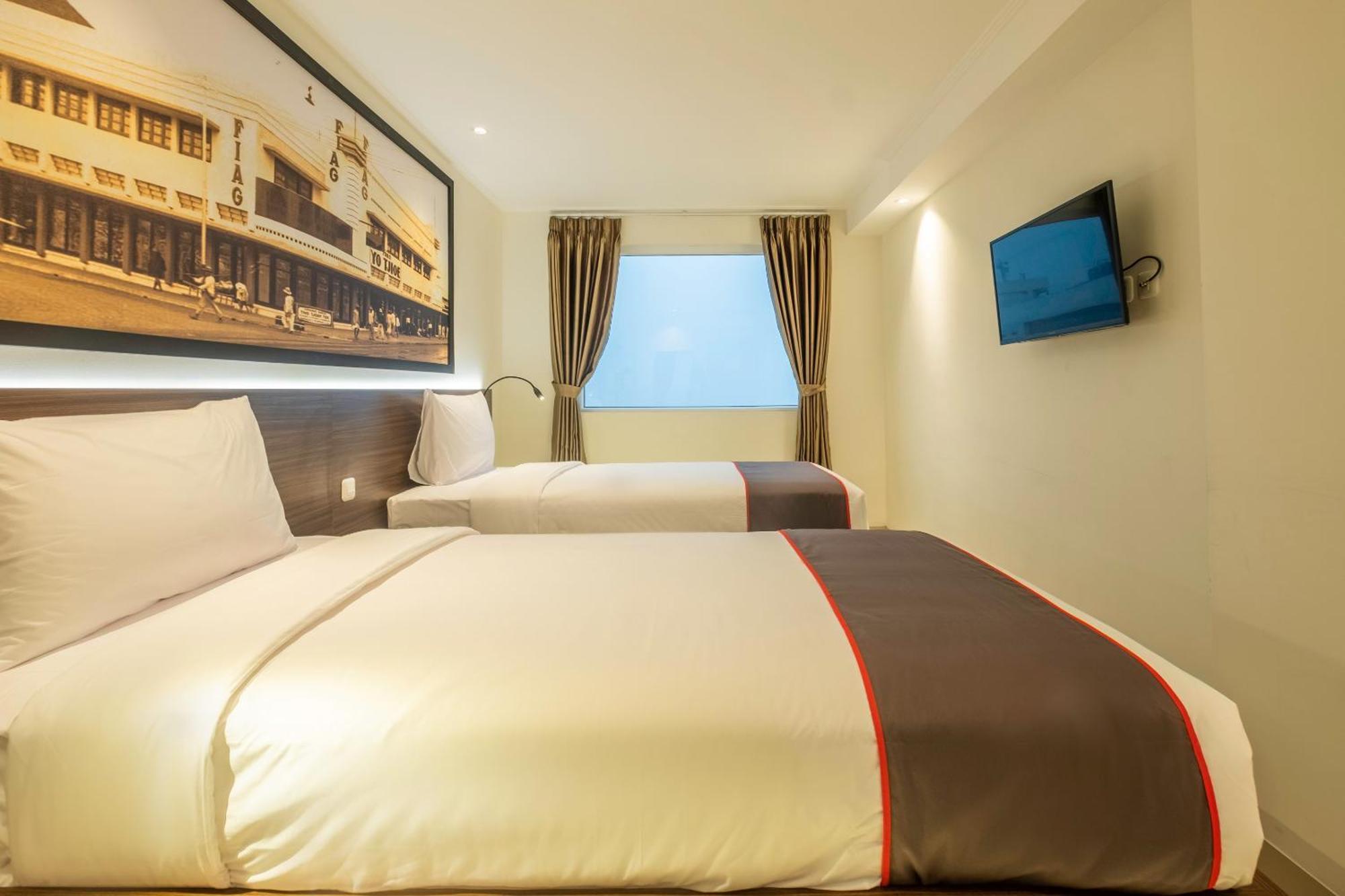Super Oyo Collection O Hotel Pasar Baru Heritage Bandung Dış mekan fotoğraf